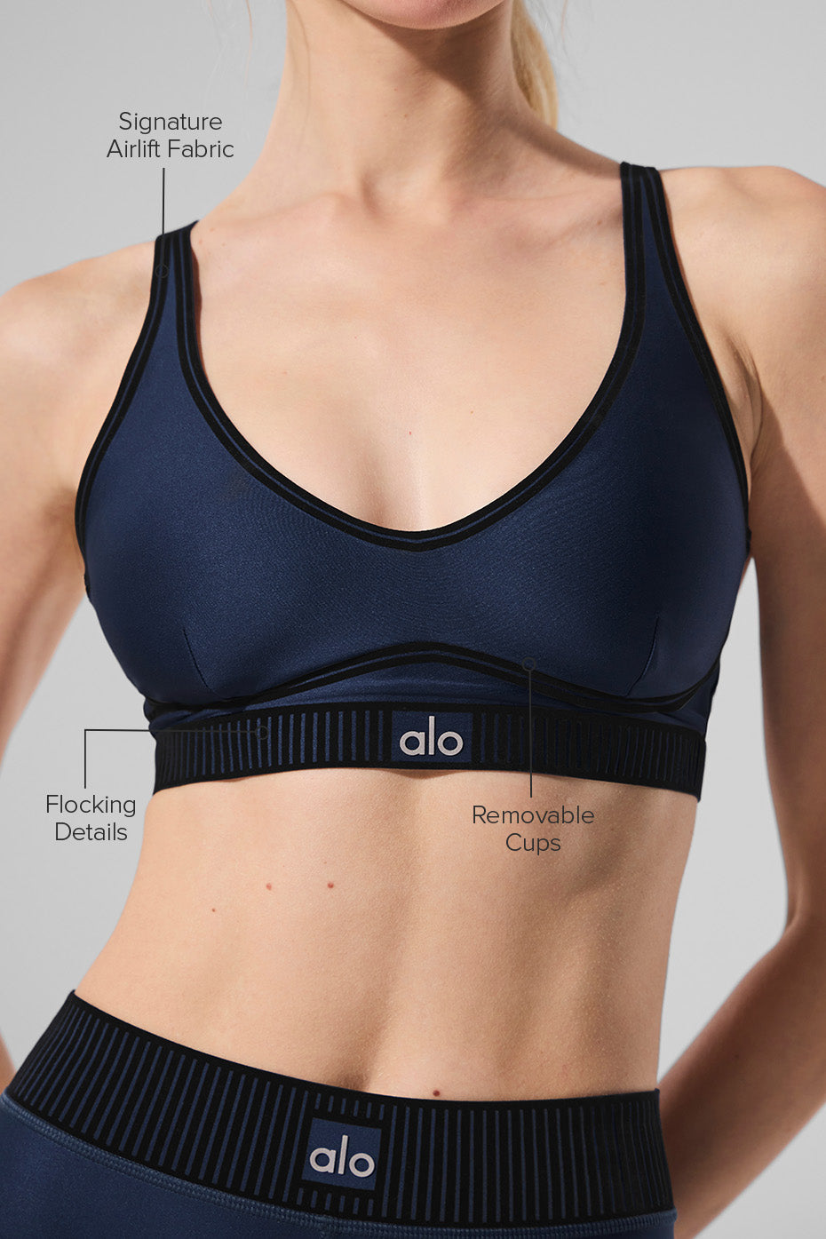 Alternative view of Airlift Line Up Bra   Navy