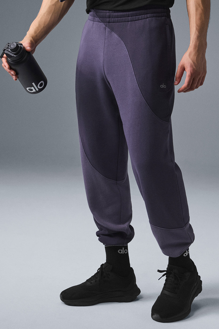 Alternative view of Make Waves Sweatpant   Italian Plum Tonal