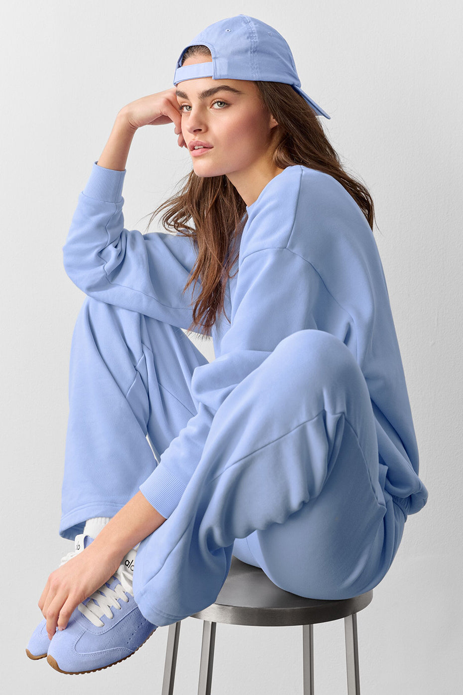 Alternative view of Off Duty Cap   Light Provence Blue