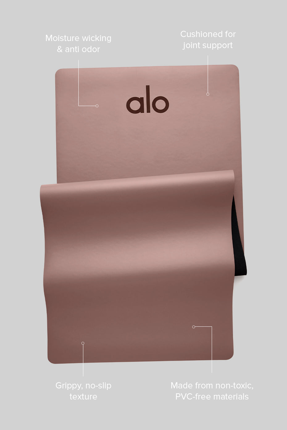 Alternative view of Warrior Mat   Smoky Quartz
