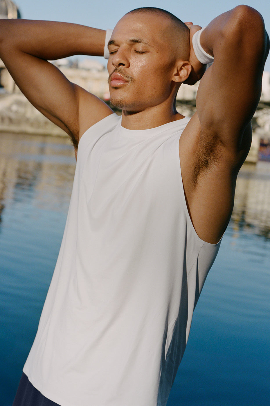 Idol Muscle Tank   White