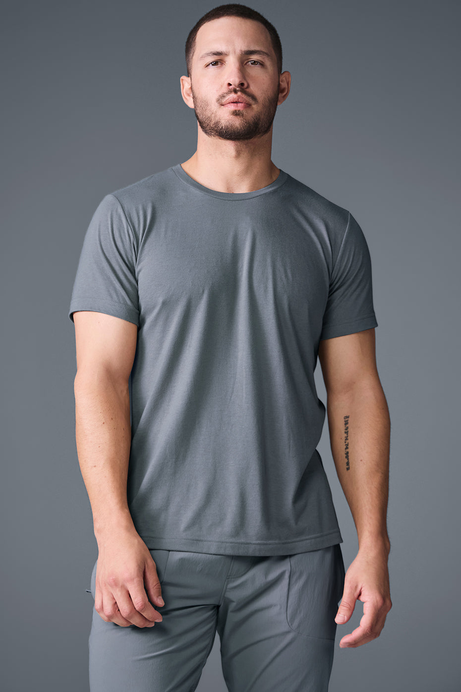Triumph Tee   Steel Grey