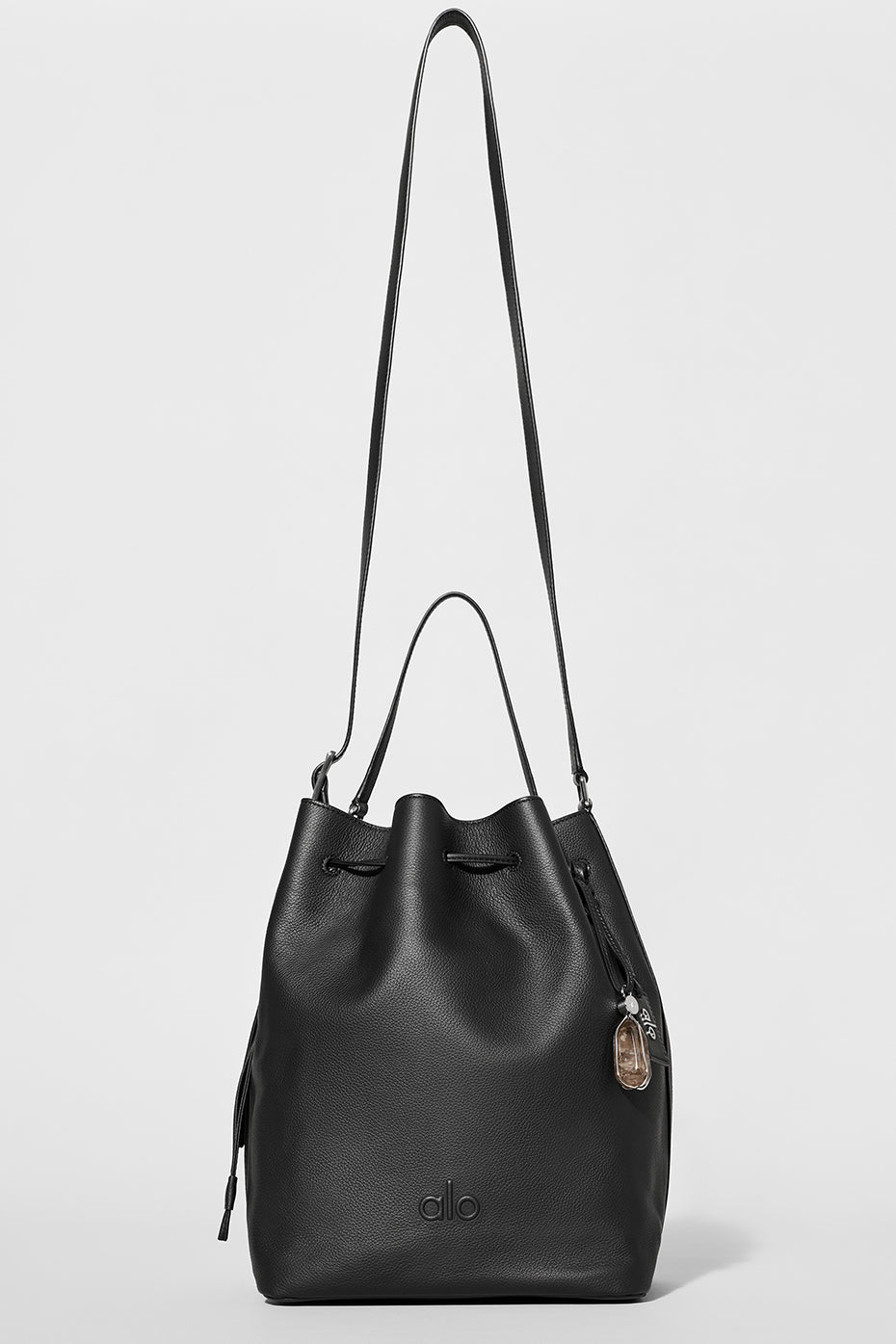 ALO Balance Bucket   Black Leather