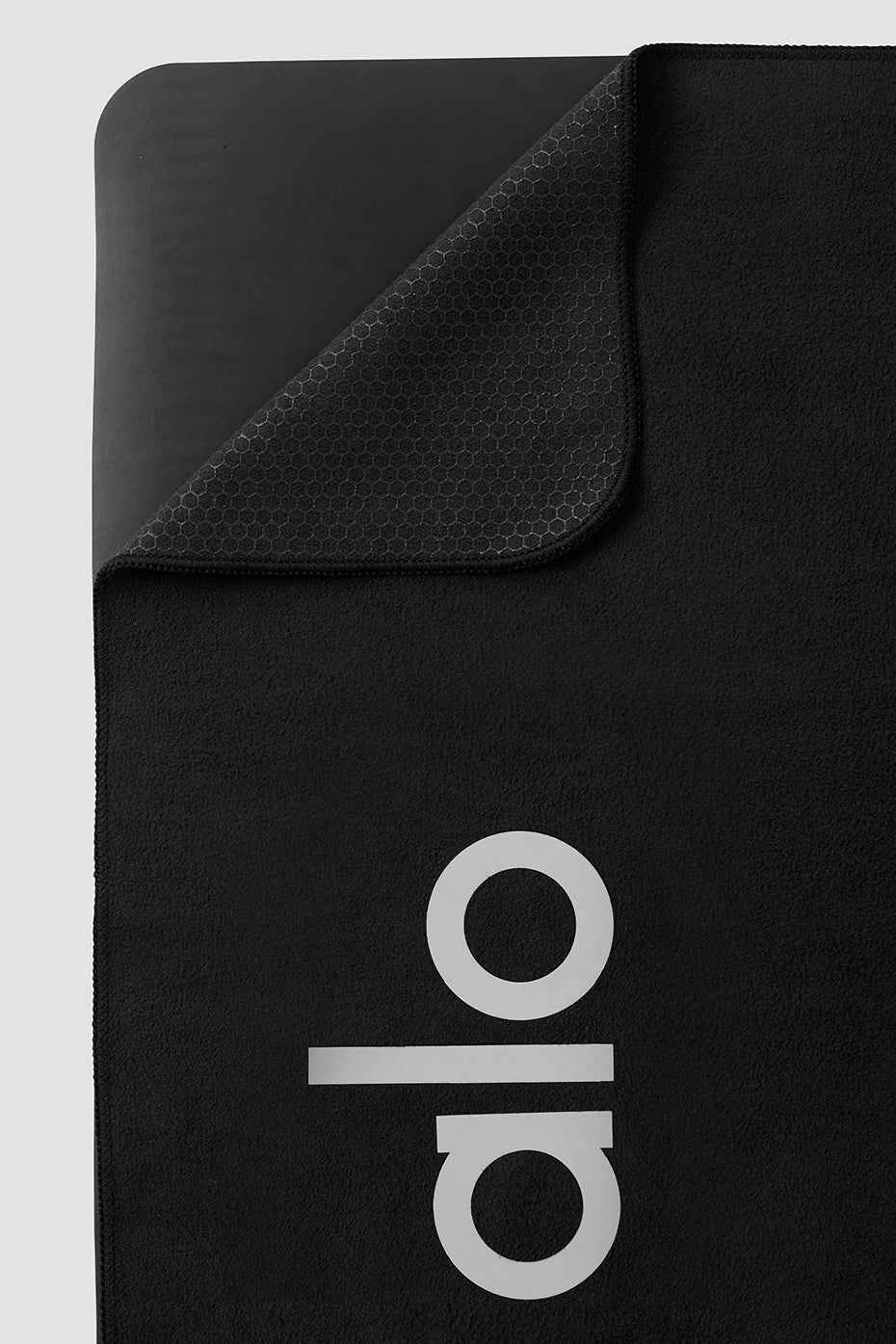 Alternative view of Grounded No Slip Towel   Black