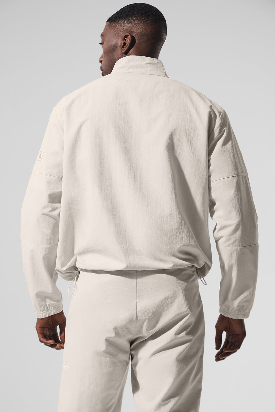 Alternative view of Light Weight Takeaway Track Pullover   Bone