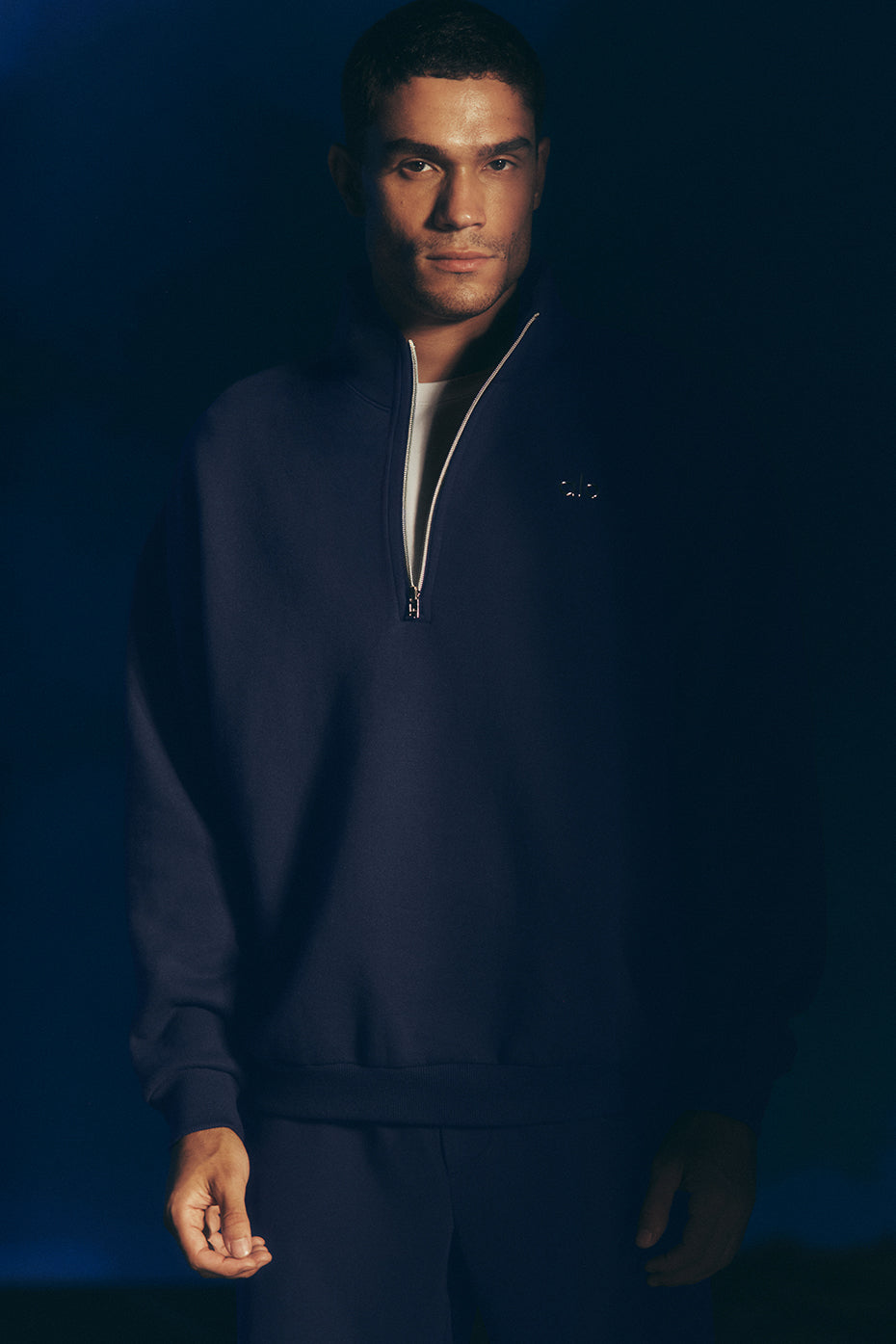 Accolade 1/4 Zip Pullover   Navy