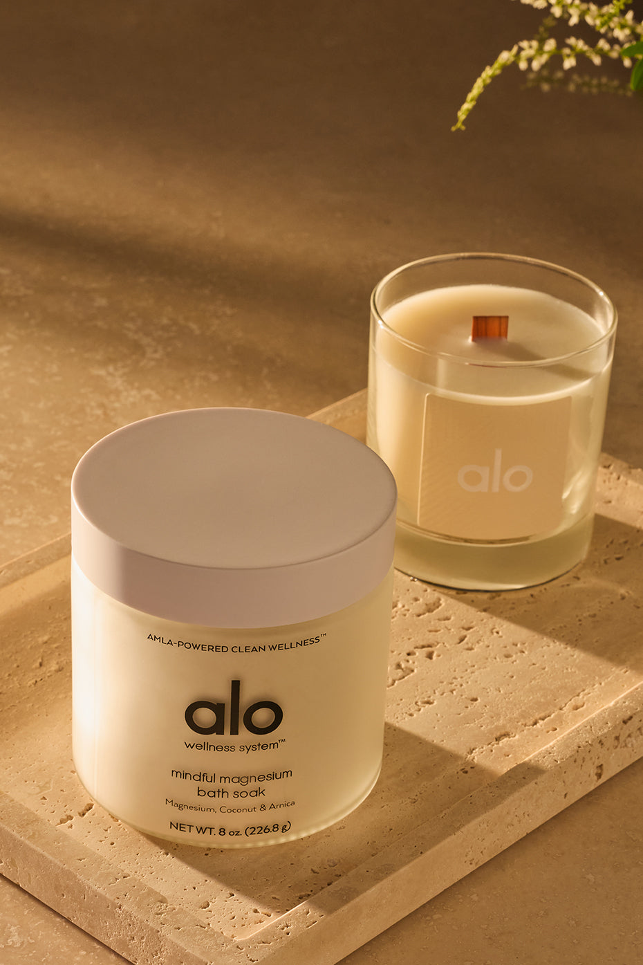 Alternative view of Candlelight Calm Bath Set