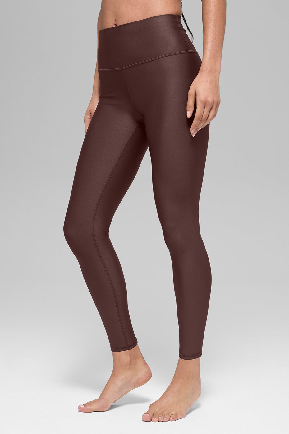 7/8 High Waist Airlift Legging   Brownstone