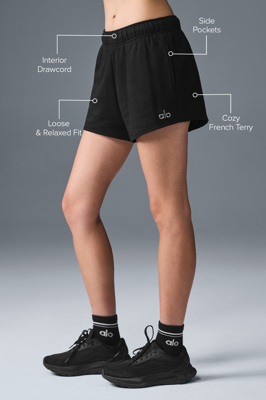 Alternative view of Accolade Short   Black
