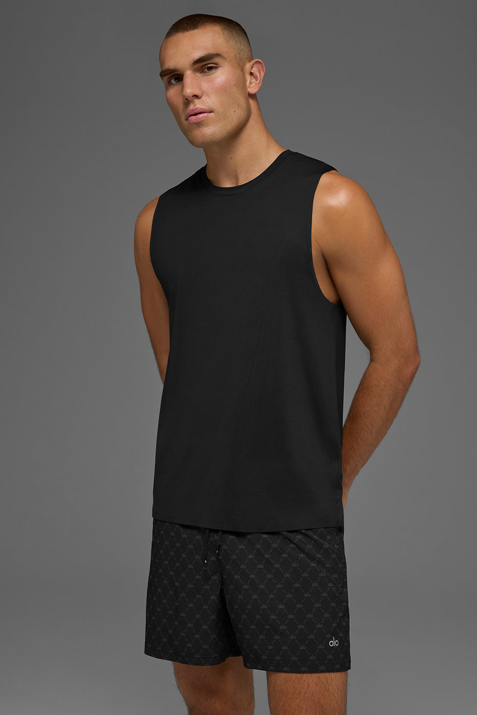Idol Muscle Tank   Black