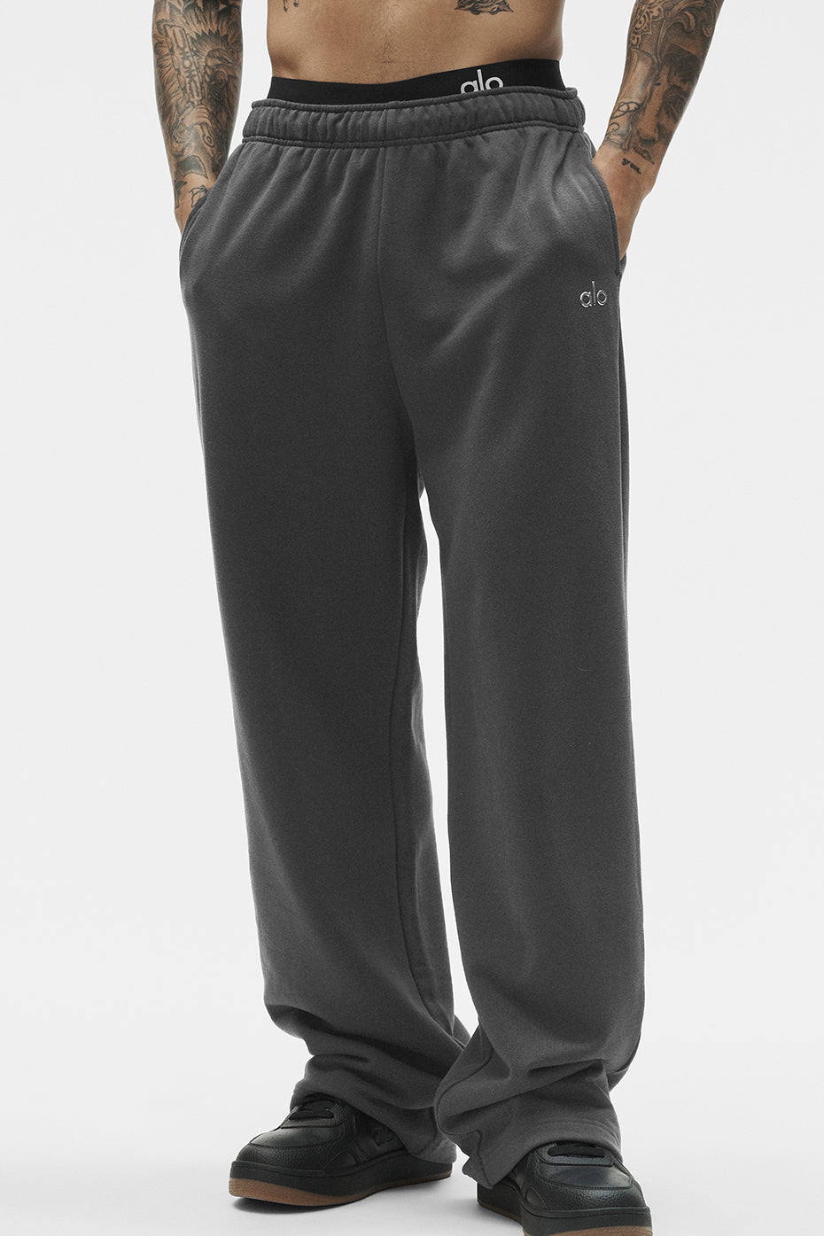 Accolade Straight Leg Sweatpant   Anthracite