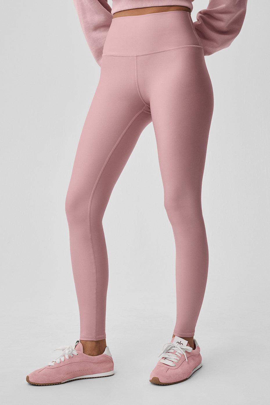 High Waist Airlift Legging   Vintage Pink