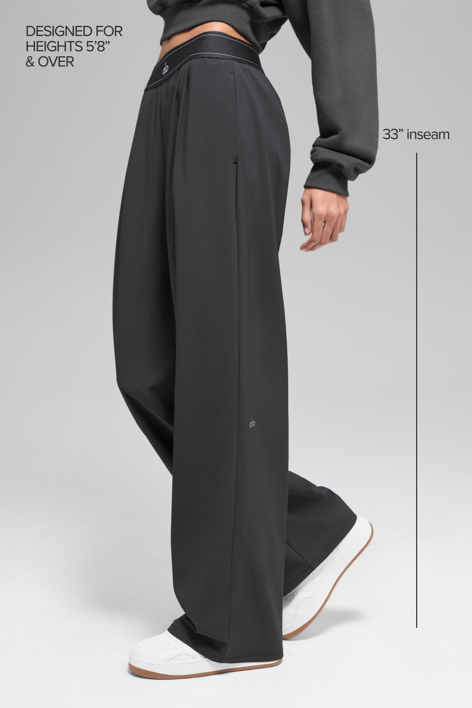 Alternative view of Suit Up Trouser (Long)   Anthracite