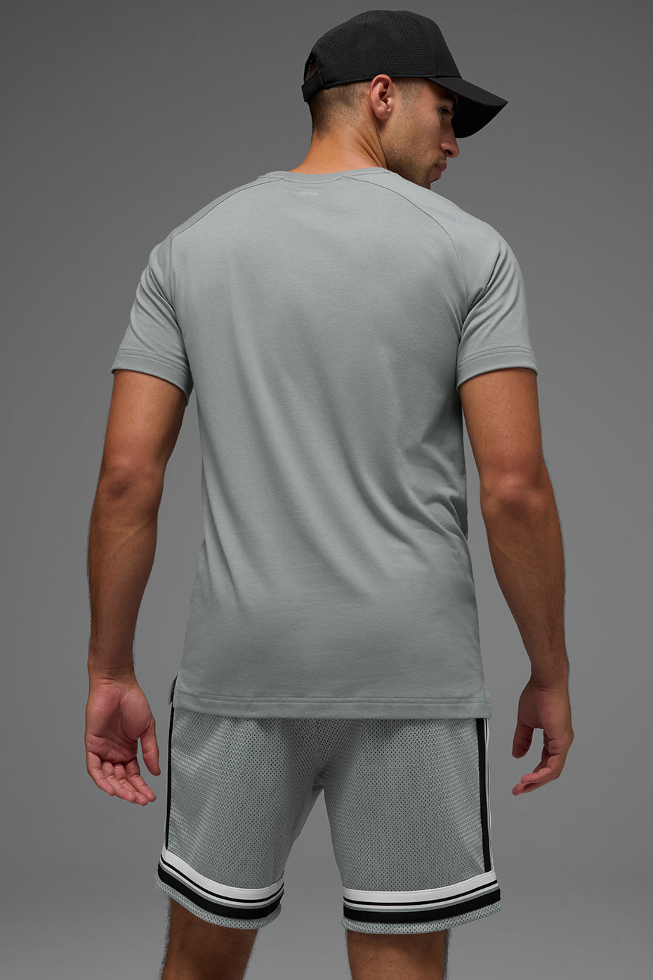 Alternative view of Triumph Raglan Tee   Lunar Grey