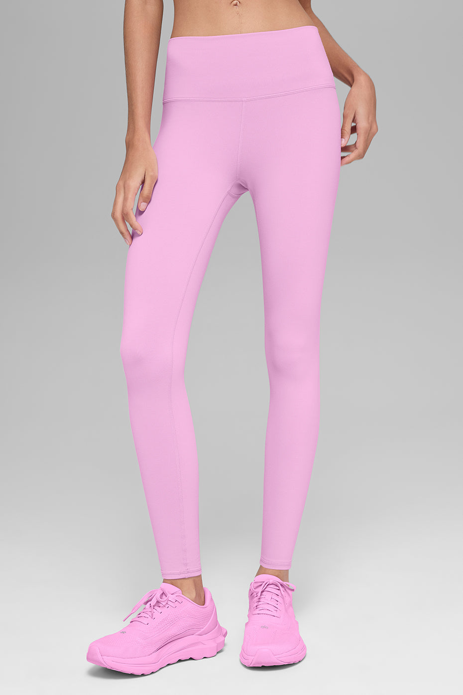 High Waist Airbrush Legging   Candy Heart Pink