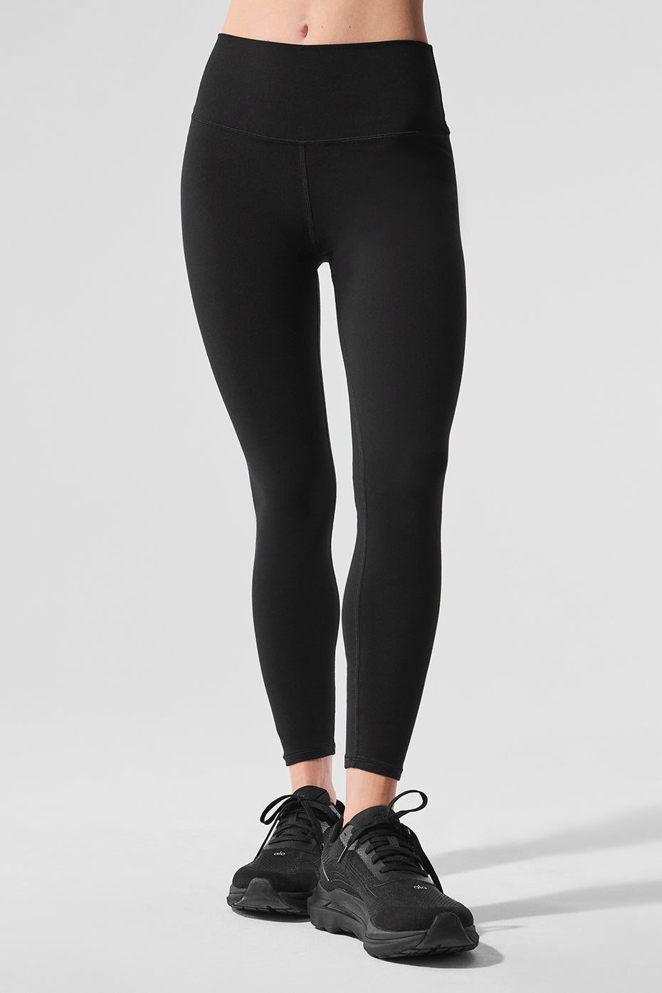 Alosoft High Waist 7/8 Highlight Legging   Black