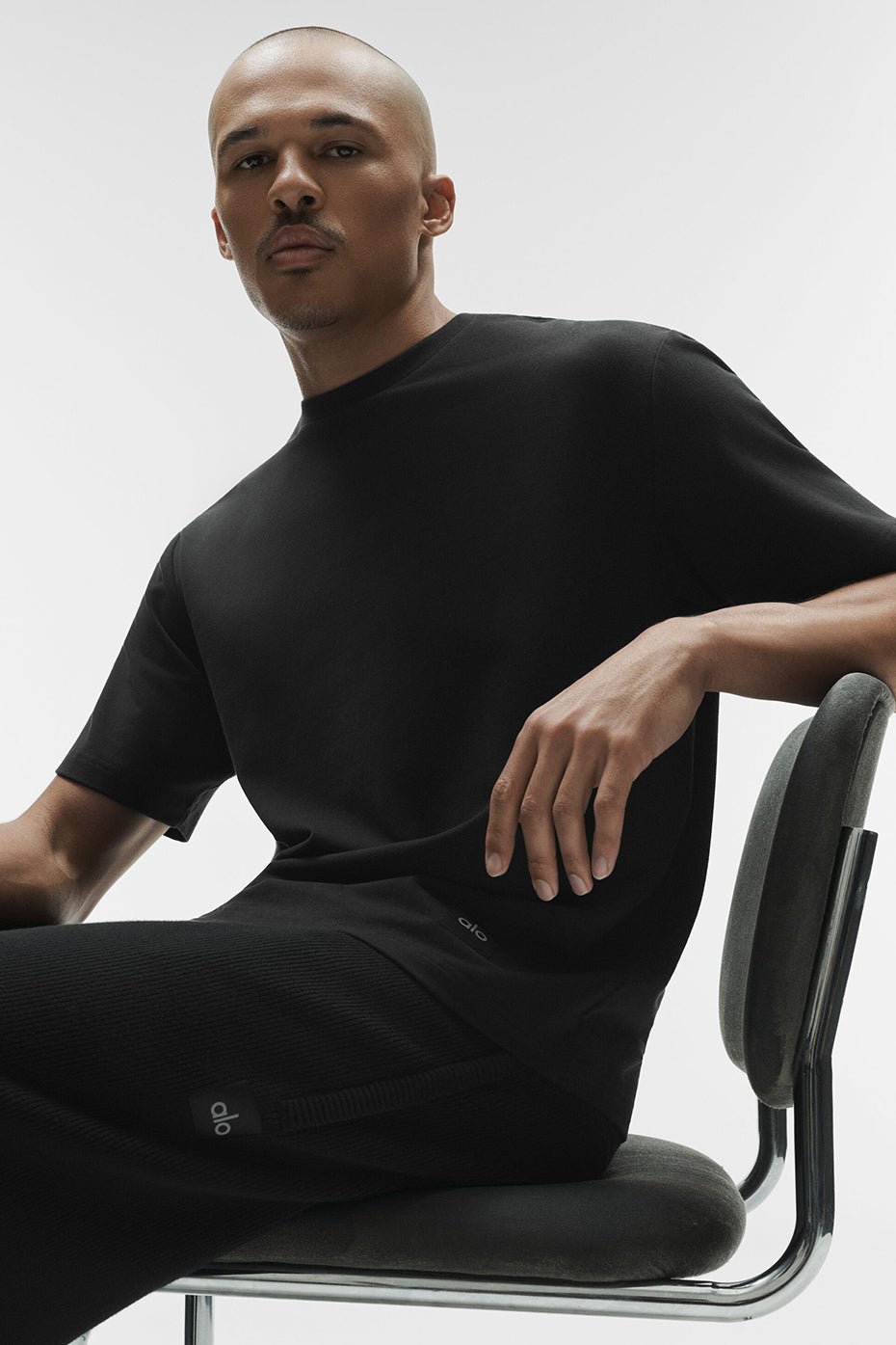 Double Take Short Sleeve   Black