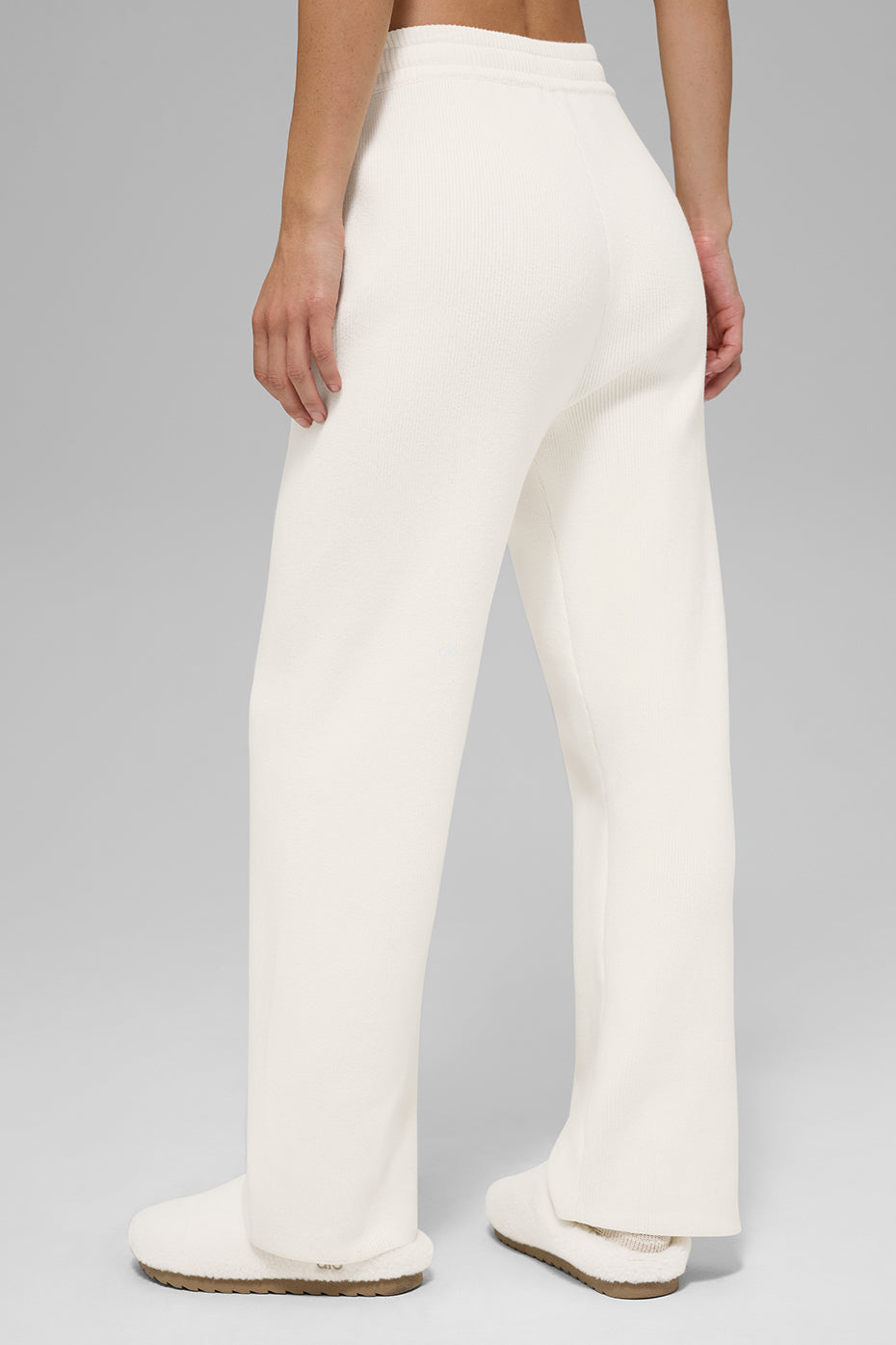 Alternative view of Scholar Straight Leg Sweatpant   Ivory