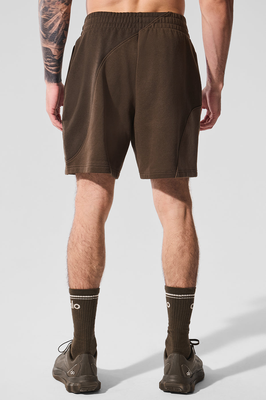 Alternative view of 7" Make Waves Short   Espresso Tonal