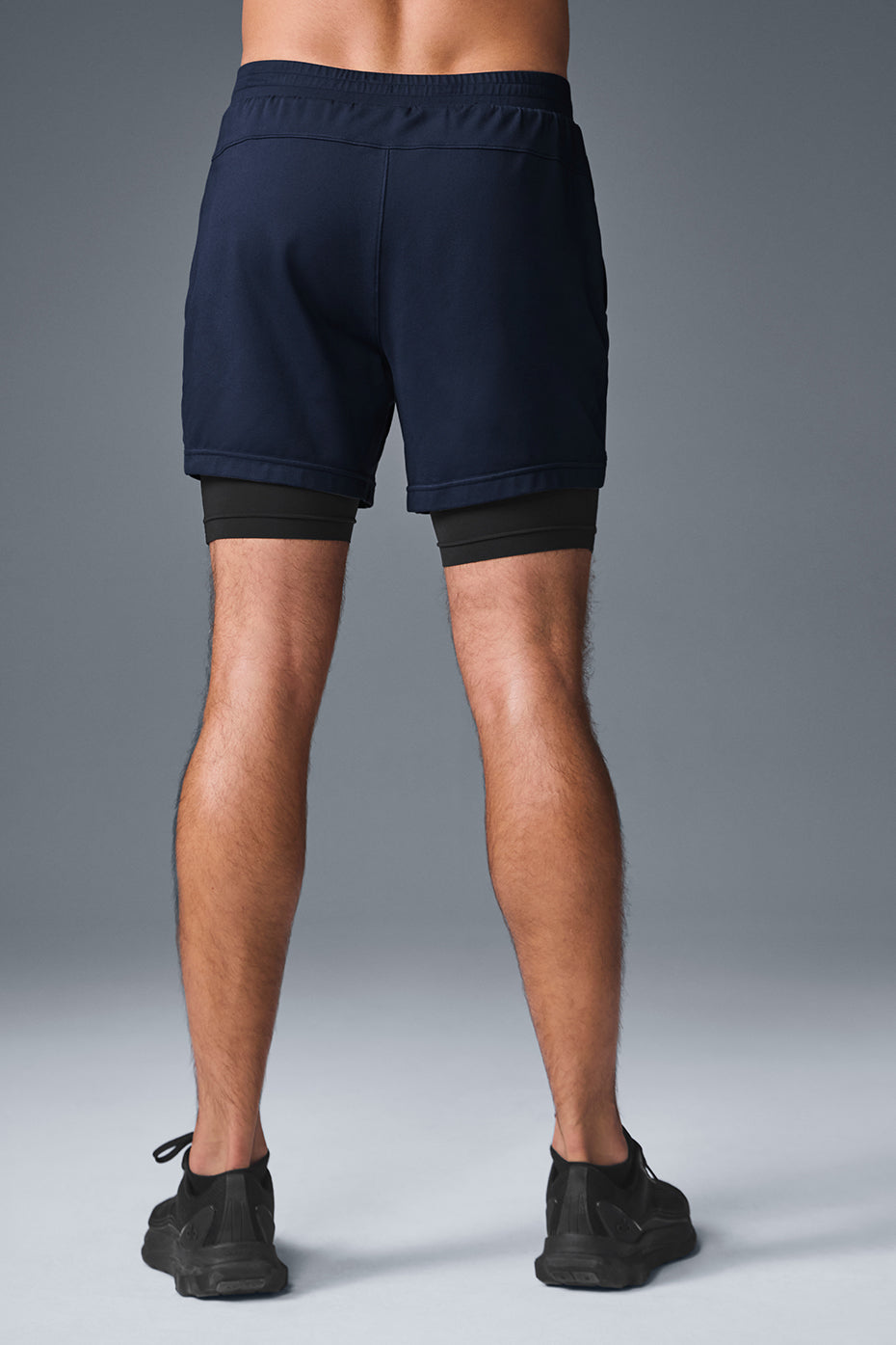 Alternative view of Conquer React 2 In 1 Performance Short   Navy/Black