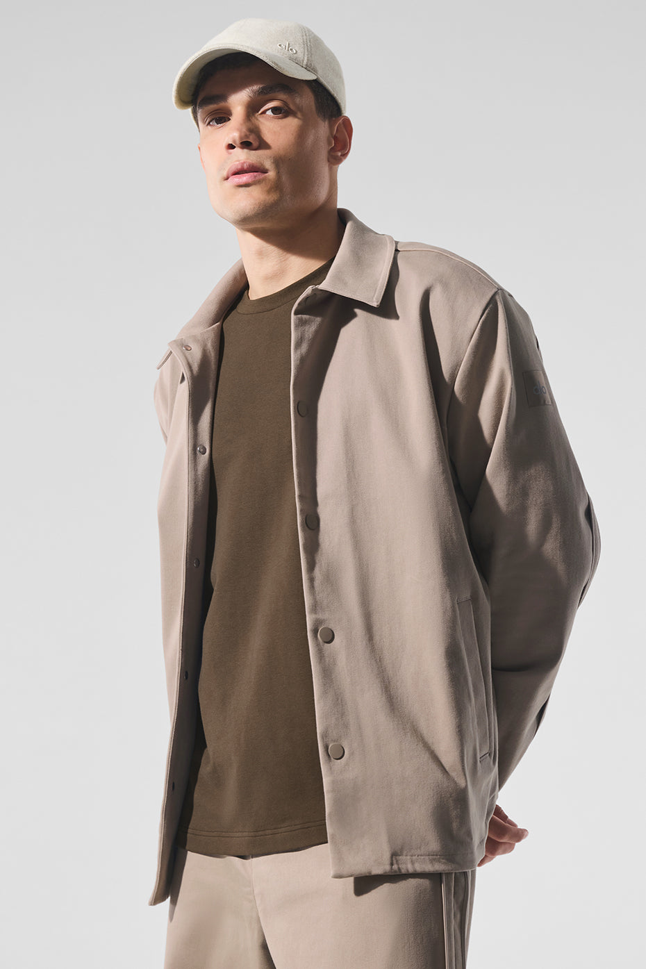 Edition Sueded Jacket   Gravel