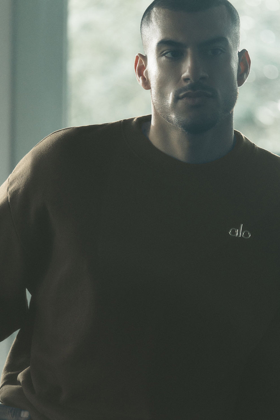 Accolade Crew Neck Pullover   Espresso