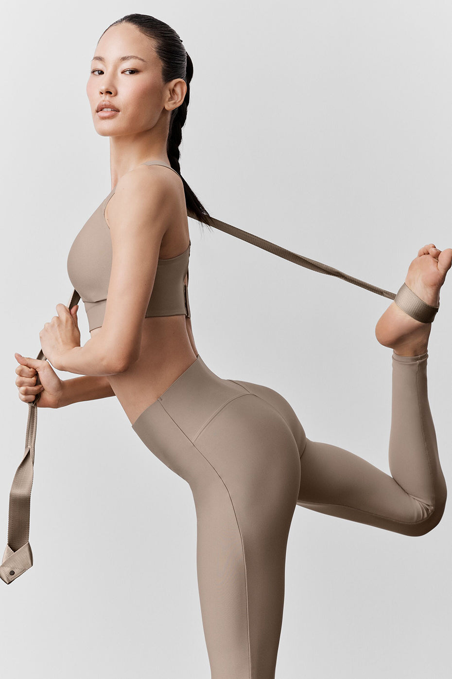 Alternative view of Yoga Strap   Gravel