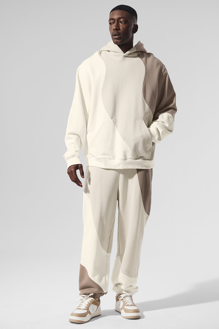 Make Waves Hoodie   Ivory/Bone/Gravel
