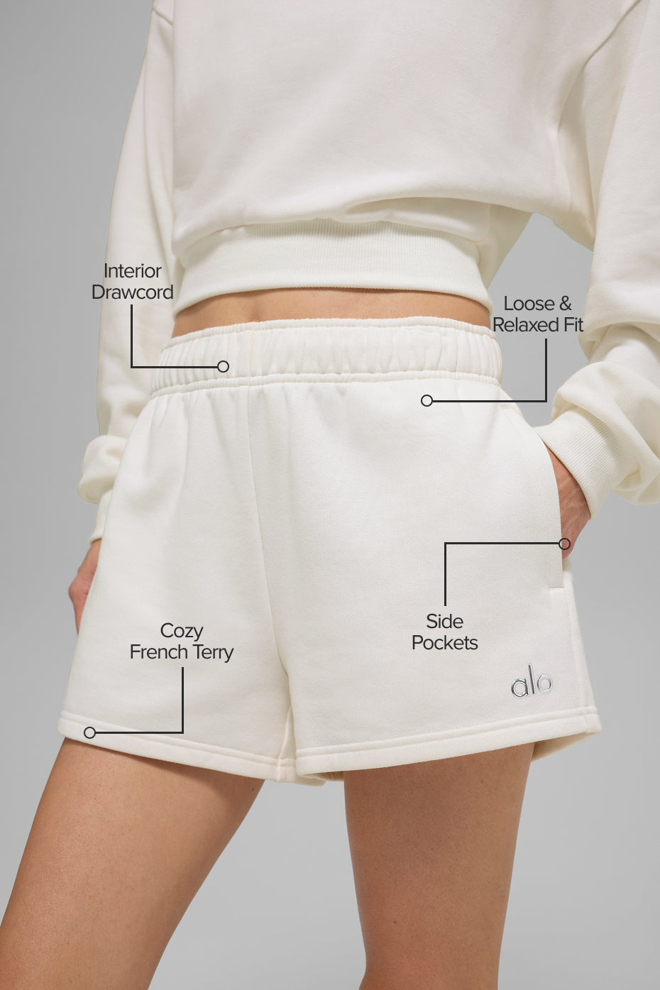 Alternative view of Accolade Short   Ivory