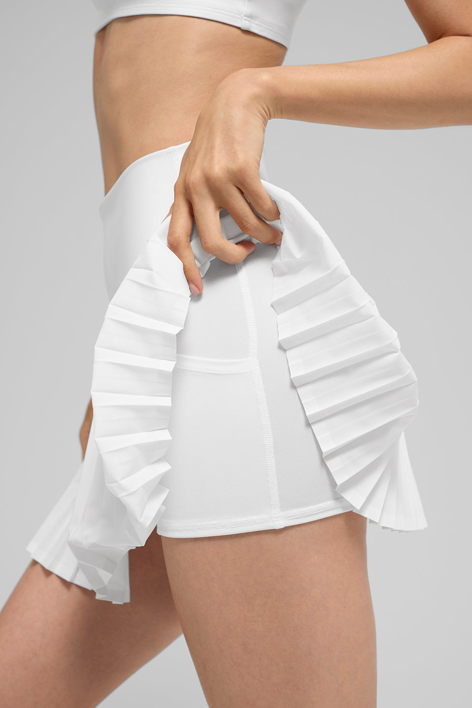 Alternative view of Grand Slam Tennis Skirt   White