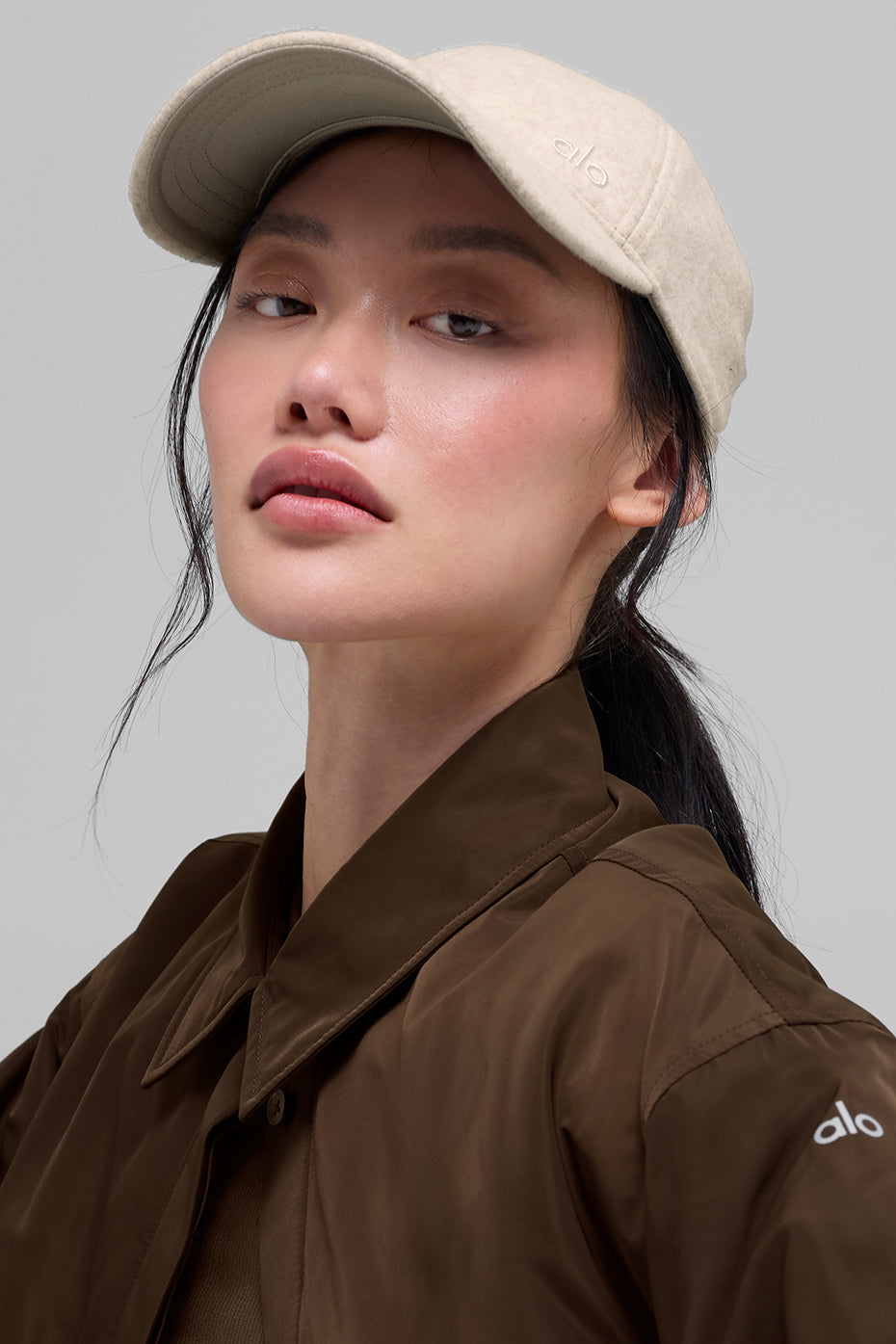Alternative view of Prestige Off Duty Cap   Cream Heather