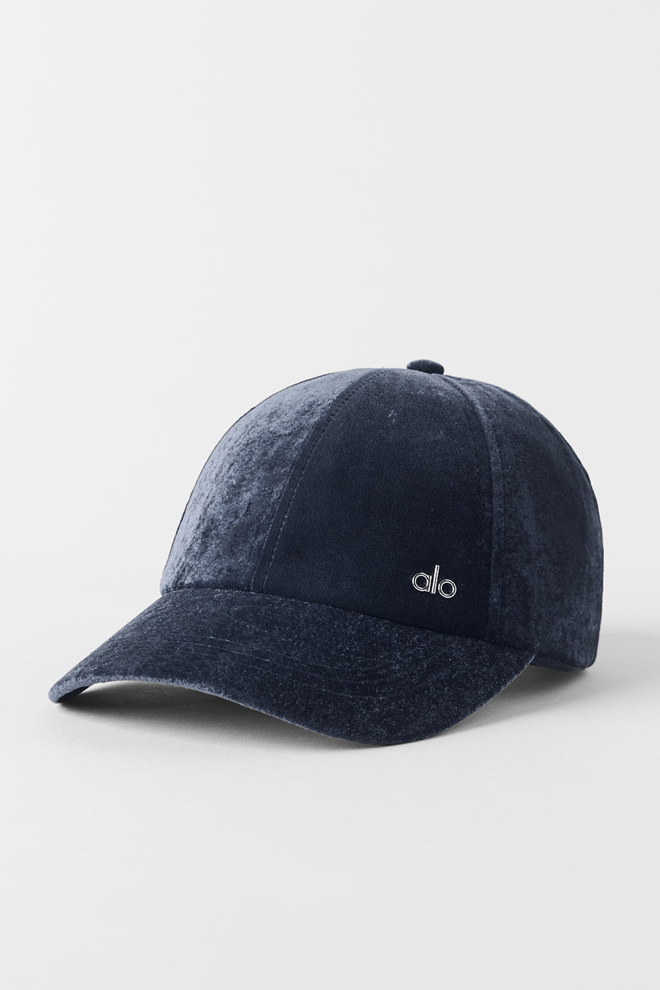 Velvet Off Duty Cap   Navy