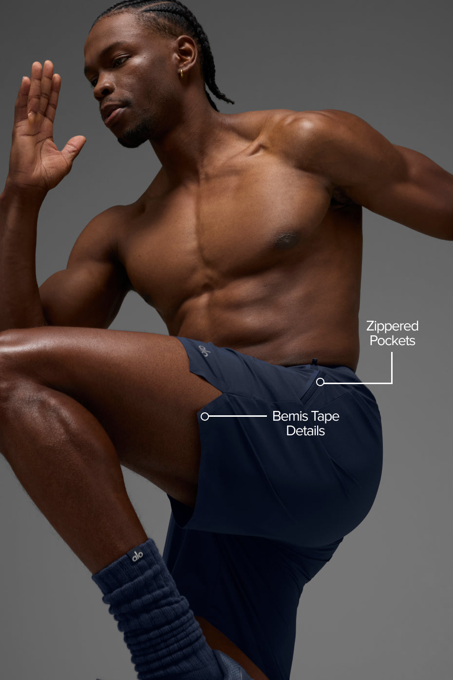 Alternative view of 7" Repetition Pro Short   Navy