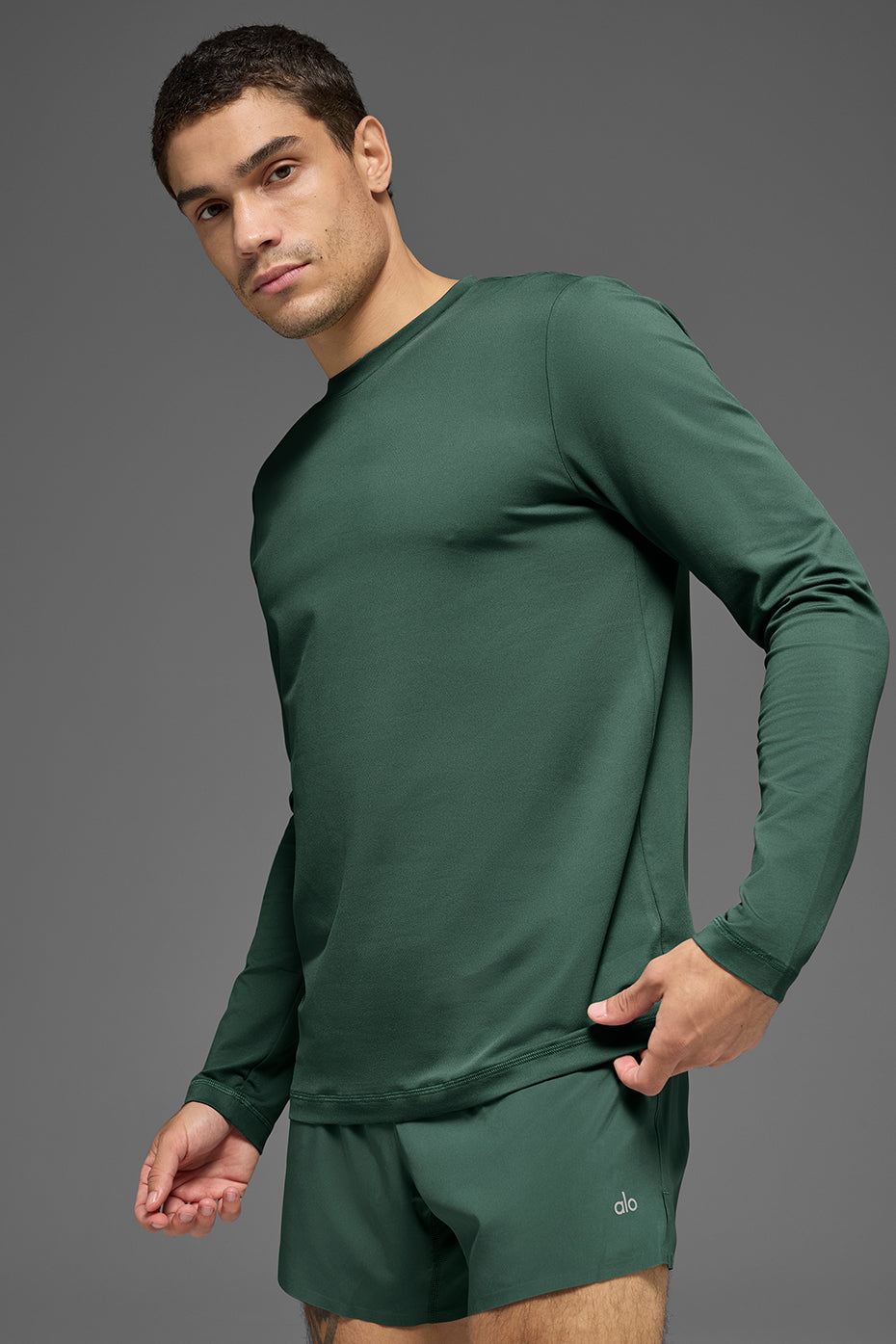 Conquer Reform Crewneck Long Sleeve   Clover Green