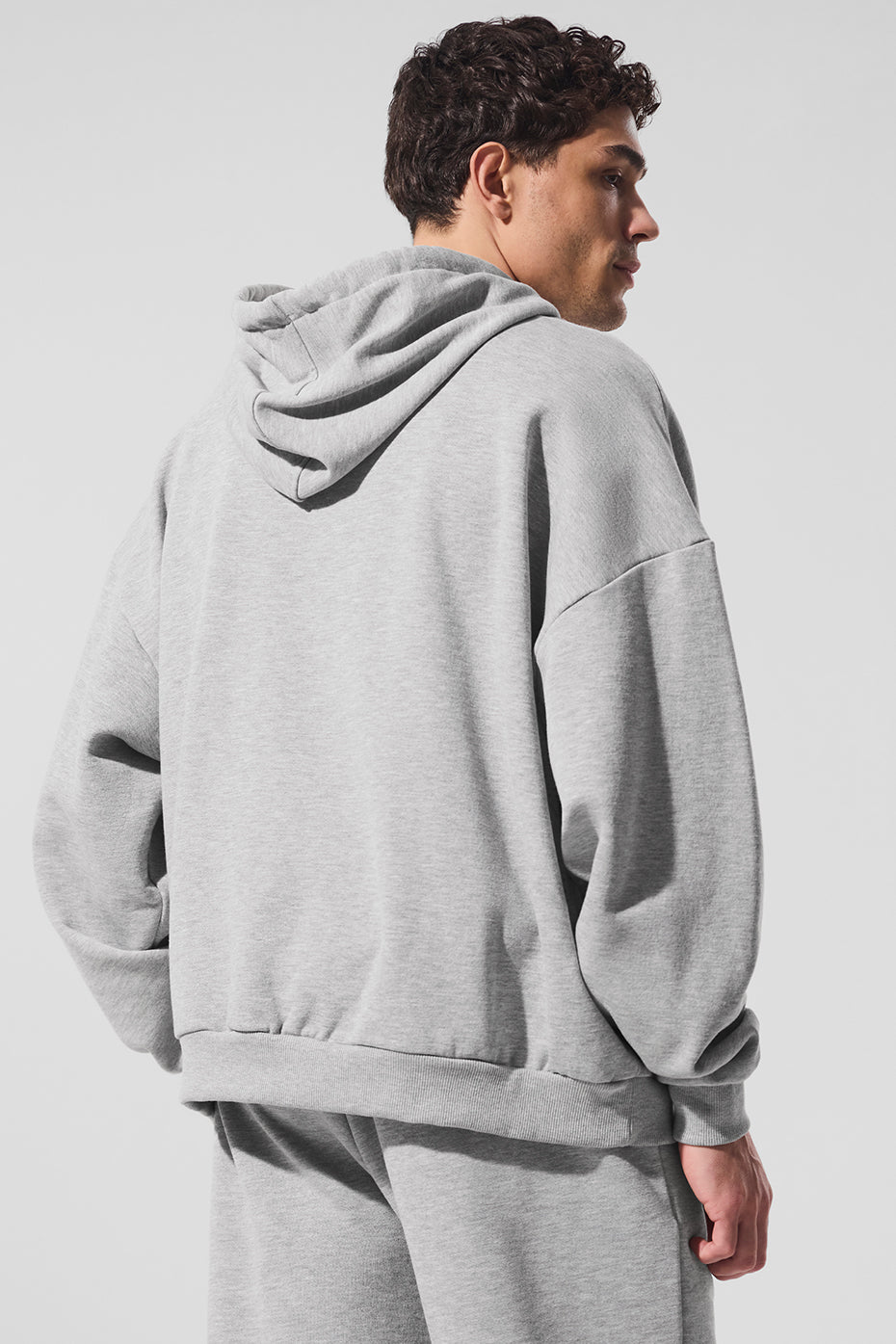 Alternative view of Accolade Hoodie   Athletic Heather Grey