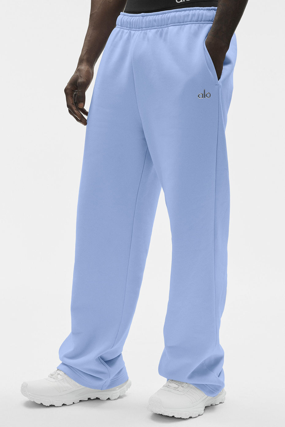 Accolade Straight Leg Sweatpant   Light Provence Blue