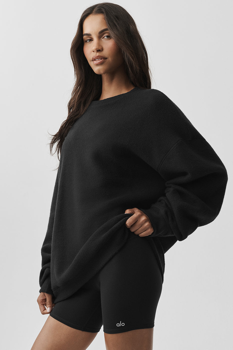 Triumph Restore Crew Neck Sweatshirt   Black