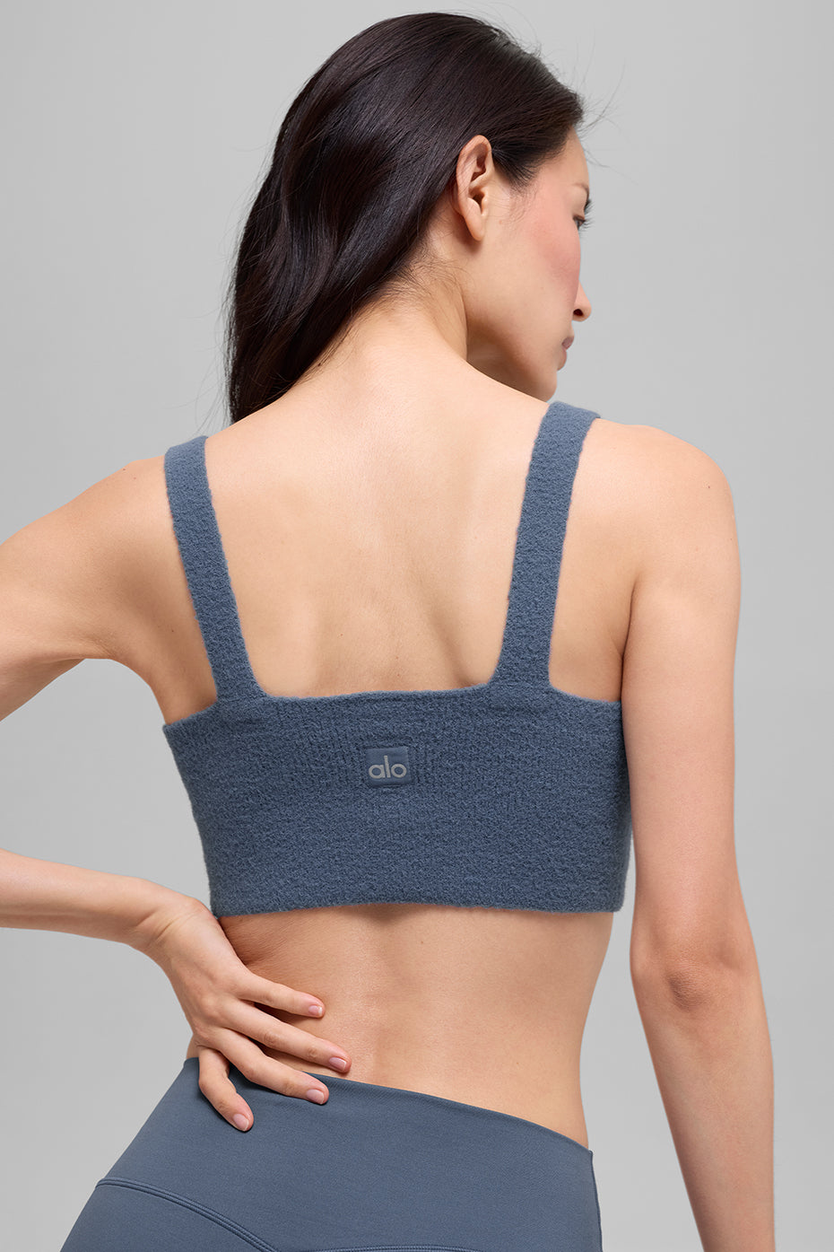 Alternative view of Snuggle Up Sweater Bra   Bluestone