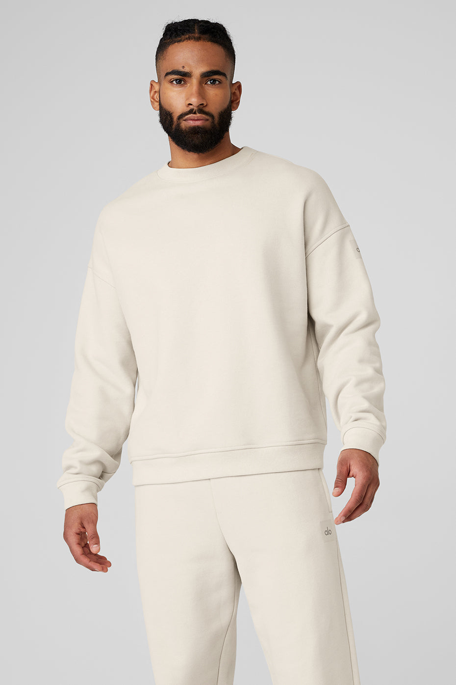 Renown Heavy Weight Crew Neck Pullover   Bone