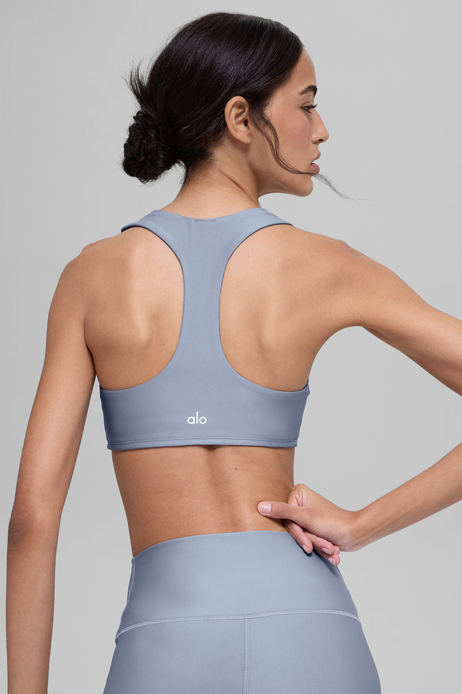 Alternative view of Airlift Advantage Racerback Bra   Winter Frost