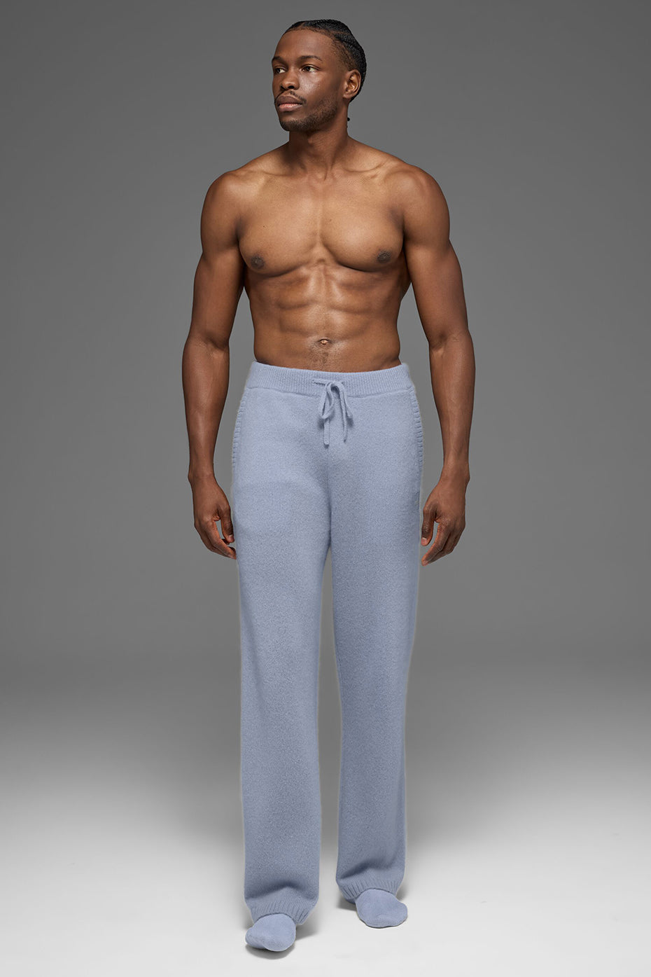Alternative view of Wool Cashmere New Class Sweatpant   Winter Frost