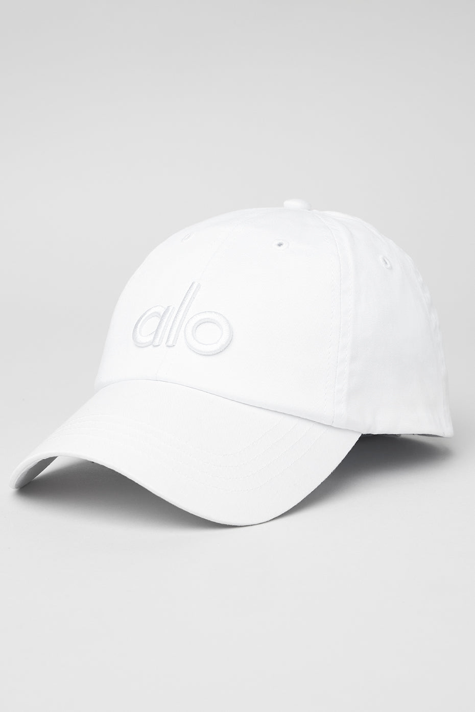 Off Duty Cap   Bright White/White