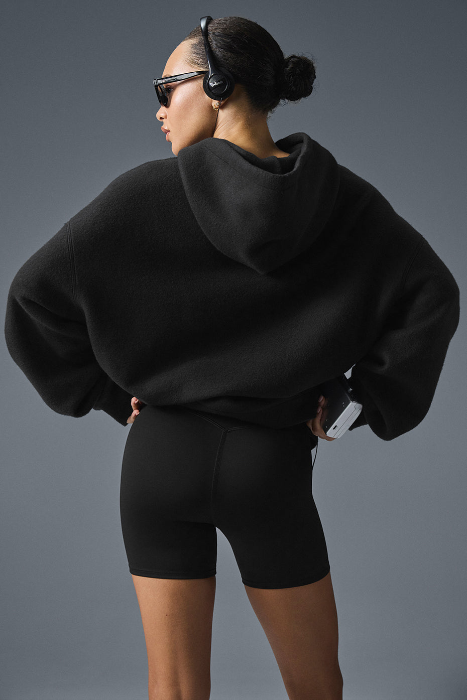 Alternative view of Triumph Restore Hoodie   Black