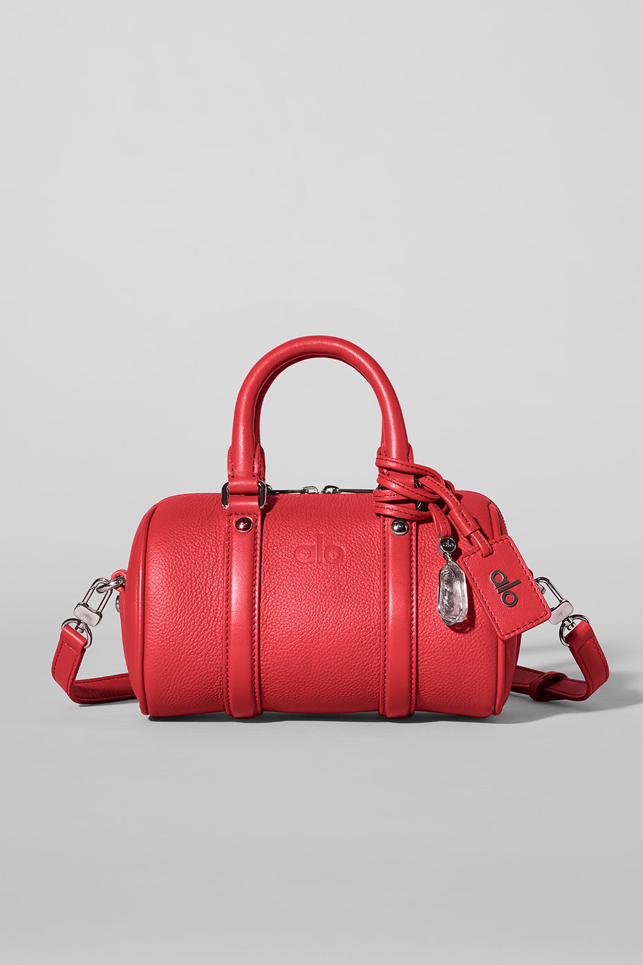 Alternative view of ALO Mini Voyage   Bright Red Leather