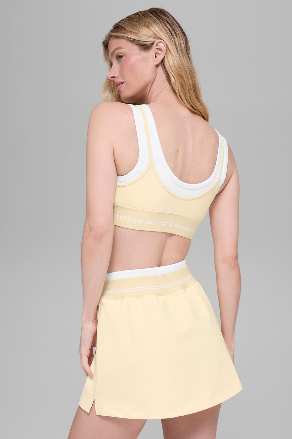 Alternative view of Airbrush Better Together Bra   Candlelight Yellow/White