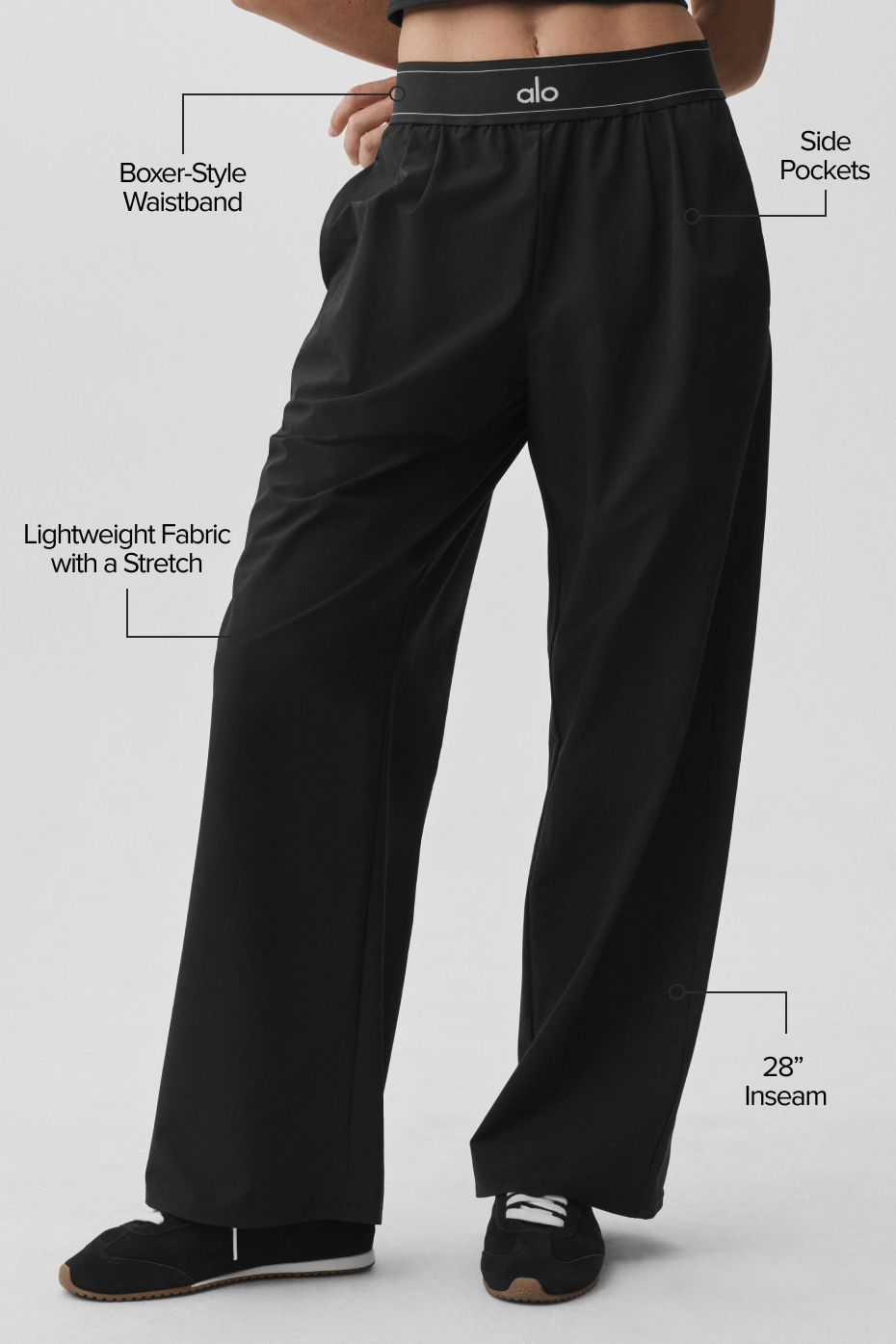 Alternative view of Suit Up Trouser (Short)   Black