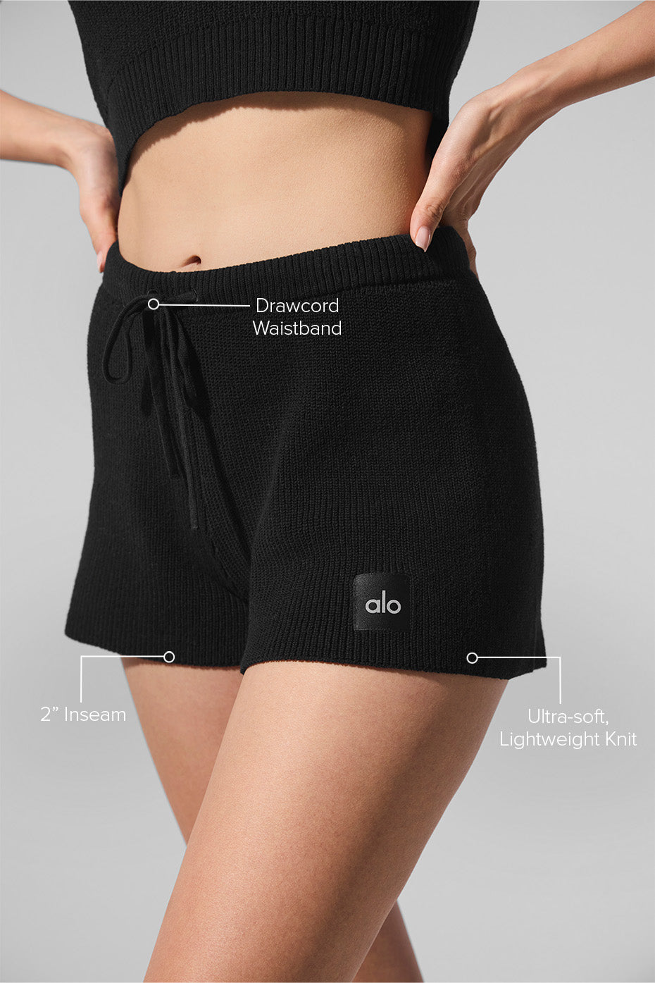 Alternative view of Supernatural Sweater Short   Black