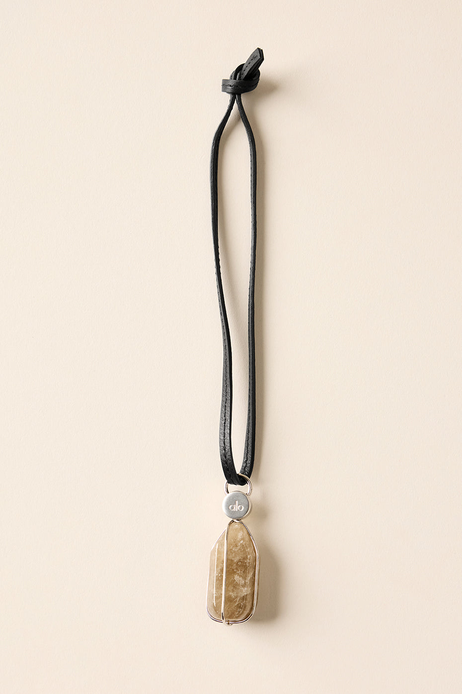 ALO Intention Crystal   Smoky Quartz/Chrome
