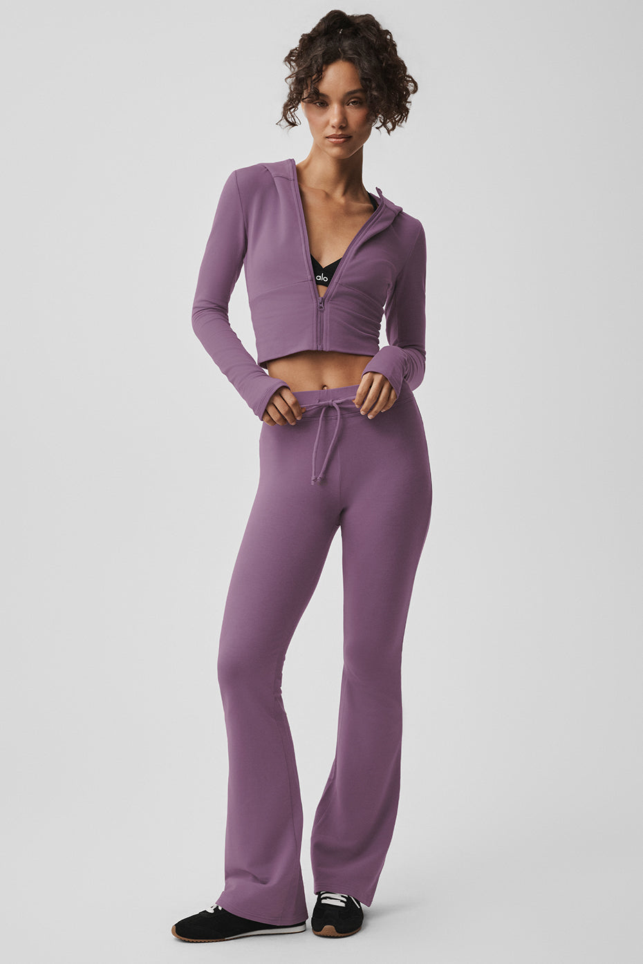 Sway Bootcut Sweatpant   Plum Kiss