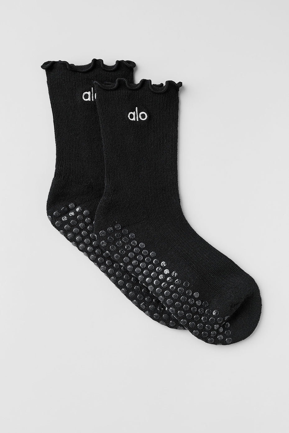 Lettuce Edge Grip Sock   Black